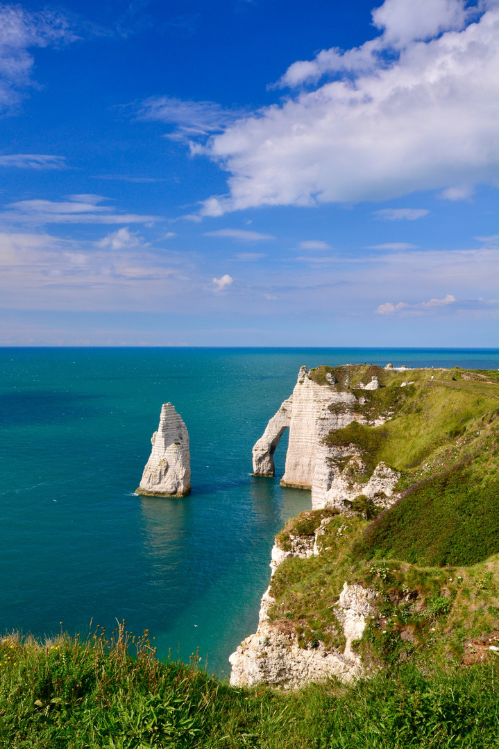 Klippen von Étretat Normandie