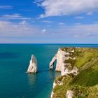 Klippen von Étretat Normandie