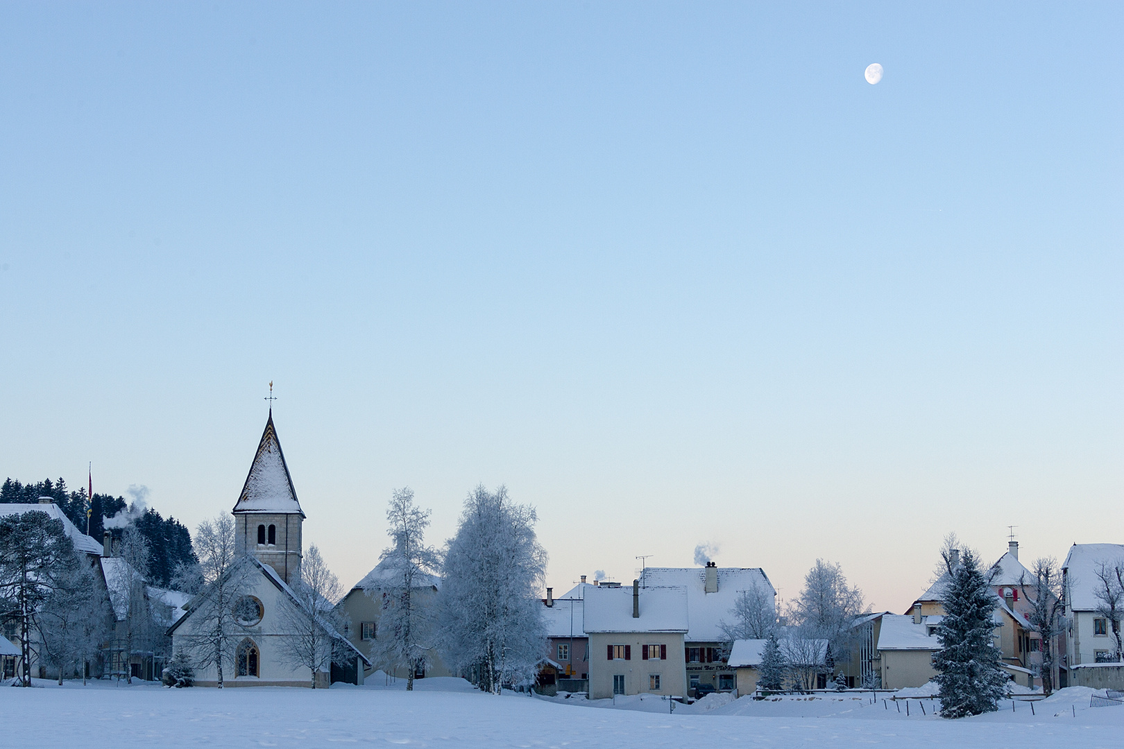 klirrende Kälte