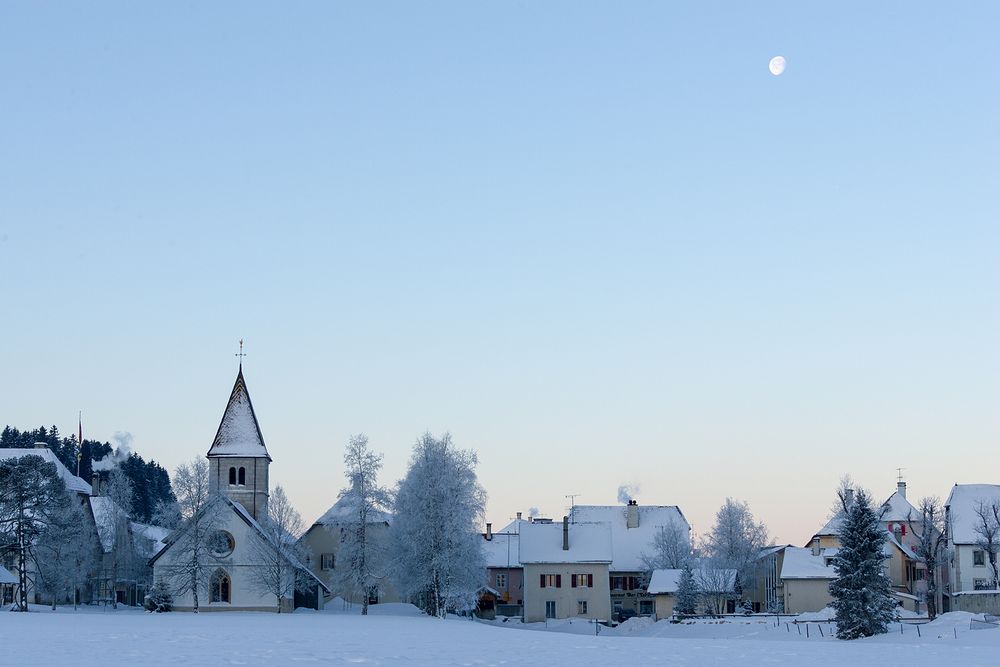 klirrende Kälte