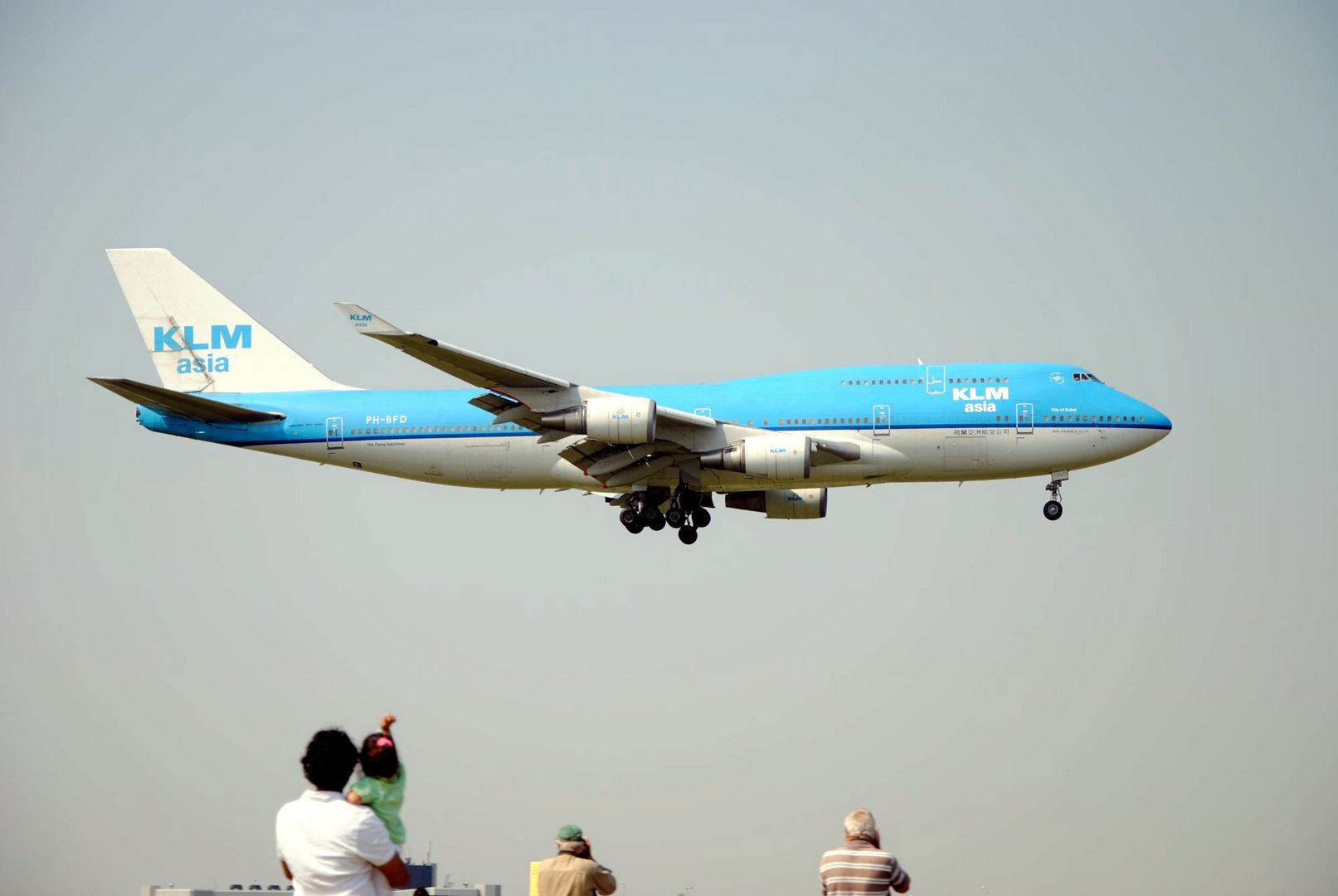 KLM 747 Asia