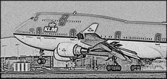 KLM / 747 Jumbojet