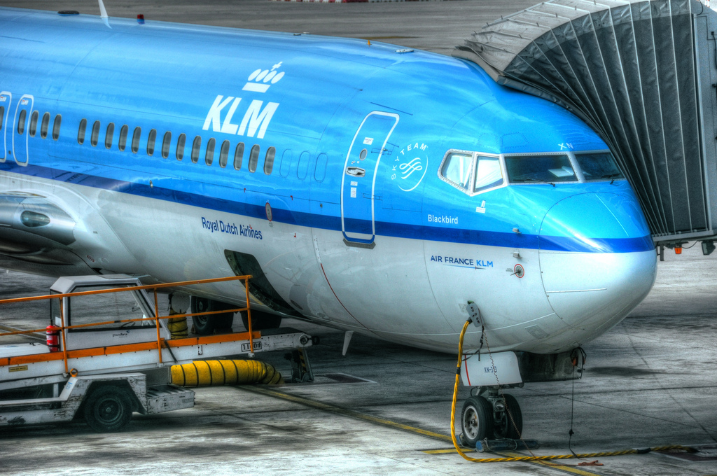 KLM airplane