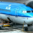 KLM airplane