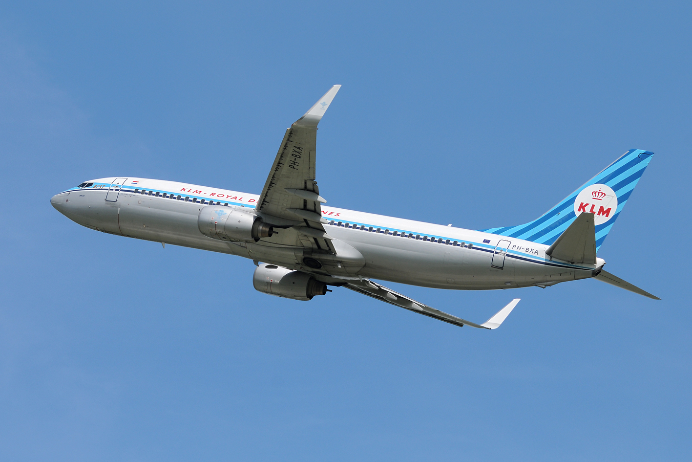 KLM B 737- 800 Retro