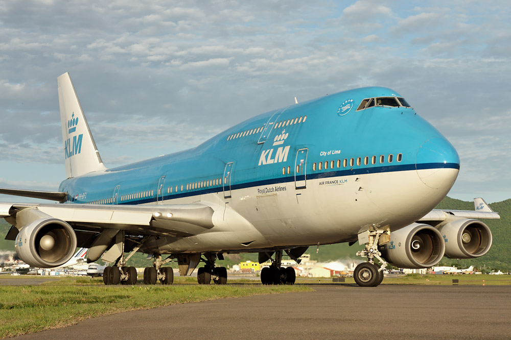 KLM B747-400