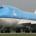 KLM B747 auf der Polderbaan