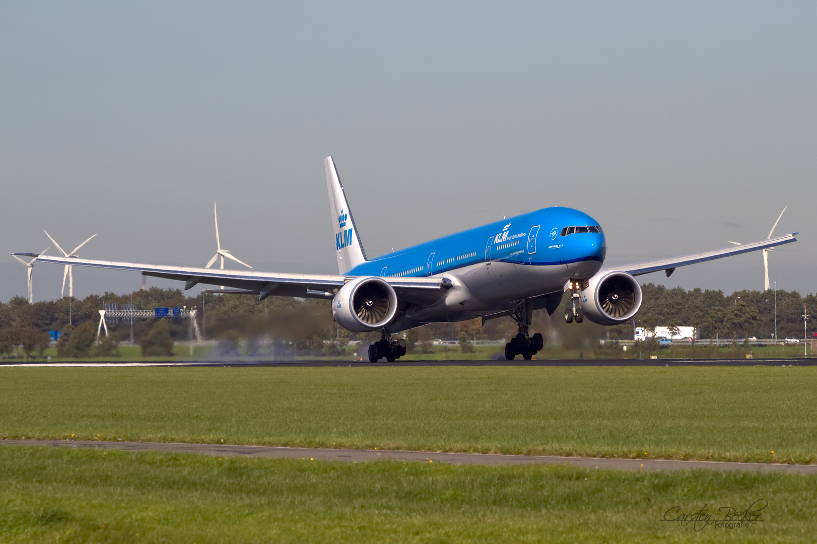 KLM B777 PH-BVU