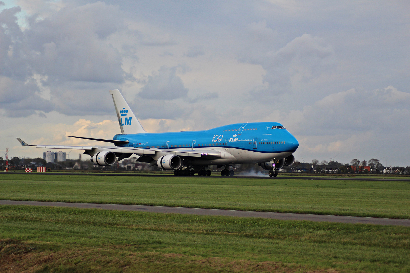 KLM Boeing 747-400 @ AMS