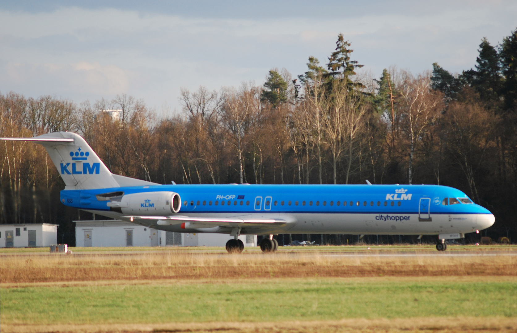 KLM Cityhopper Fokker 100