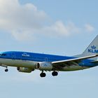 KLM im Landeanflug (2)