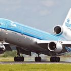 KLM MD11 in Amsterdam