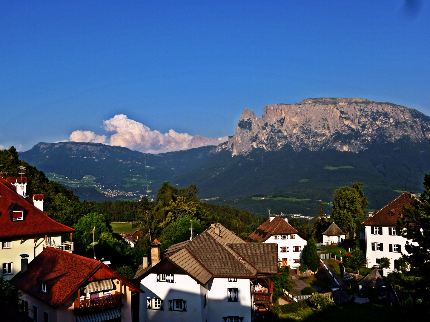 Klobenstein Südtirol + Schlern