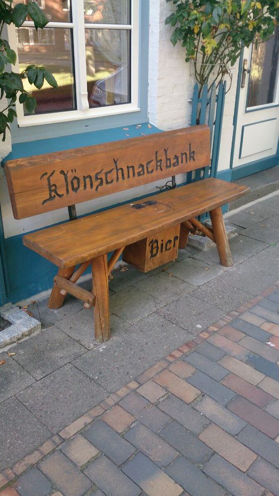 Klönschnackbank in Friedrichstadt