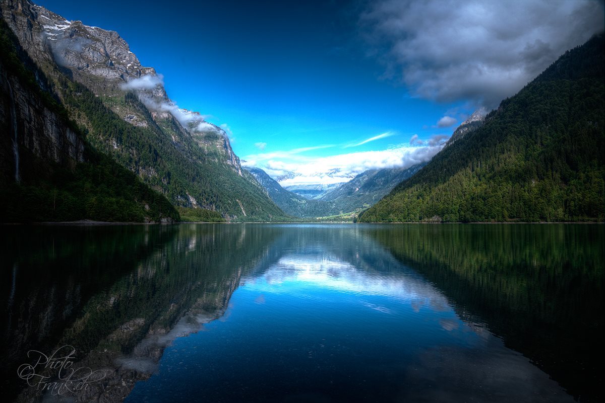 Klöntalersee am Morgen