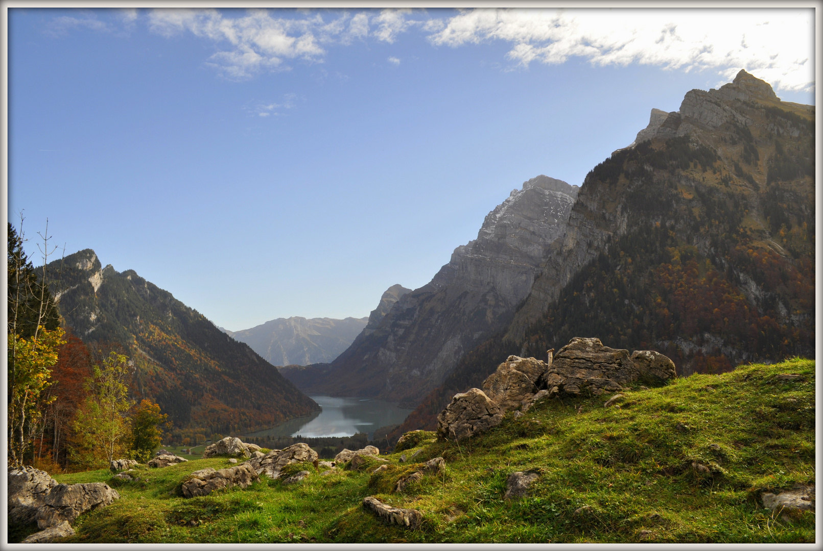 Klöntalersee Kanton Glarus