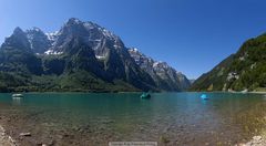 Klöntalersee, Kanton Glarus, Schweiz