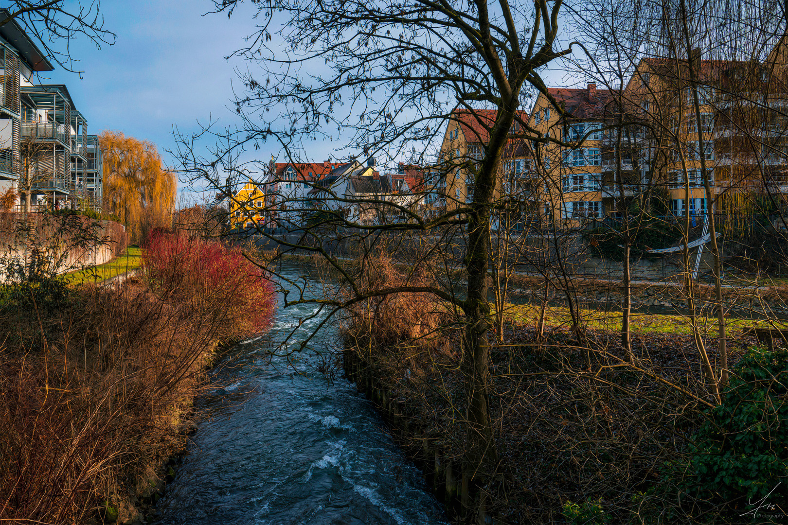 Klötzlmühlbach und Kleine Isar