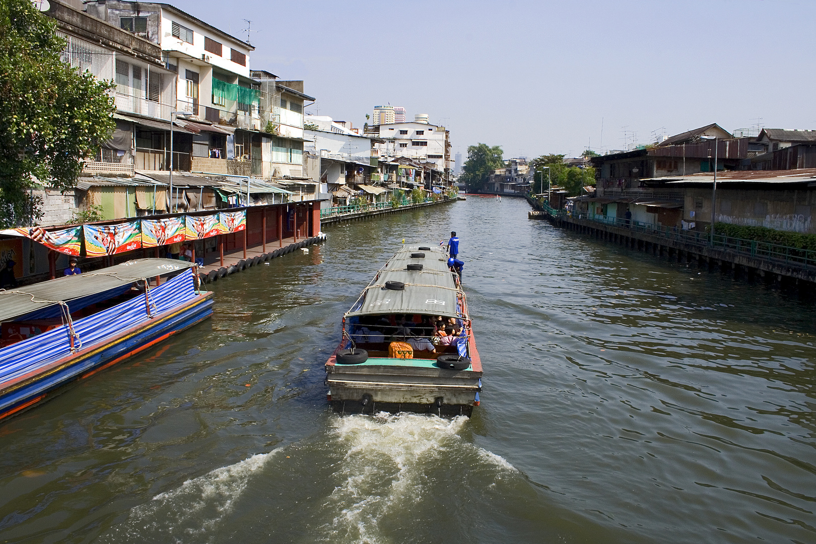 Klong in Bangkok