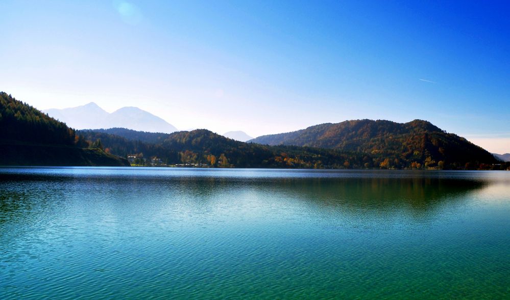 Klopeinersee im Herbst