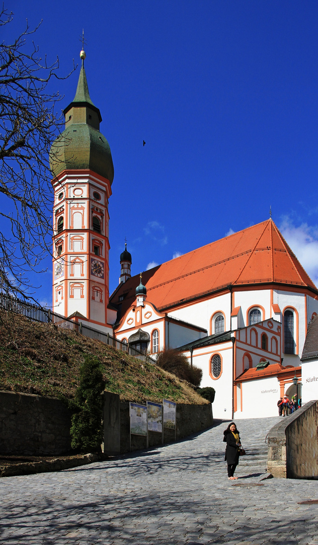 Kloster Andechs bei schönstem Wetter