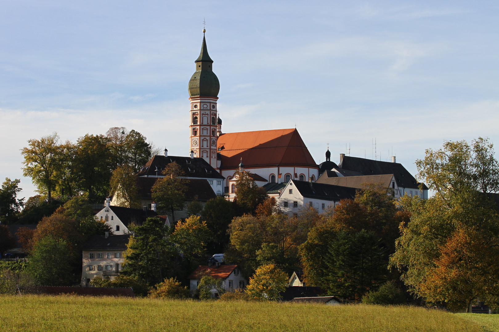 Kloster Andechs im Herbst