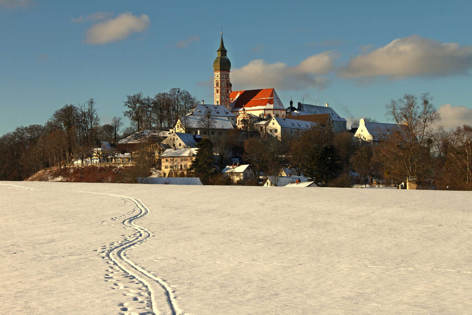 Kloster Andechs im Januar '17