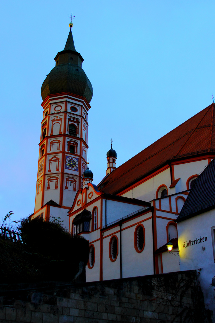 Kloster Andechs im Spätherbst