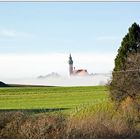 kloster andechs in der schwebe