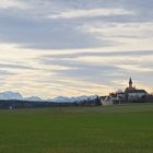 Kloster Andechs und die Zugspitze