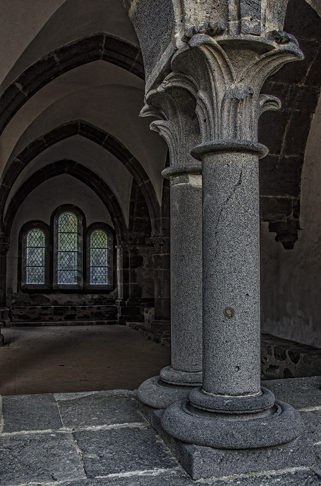 Kloster Arnsburg - die Säulen