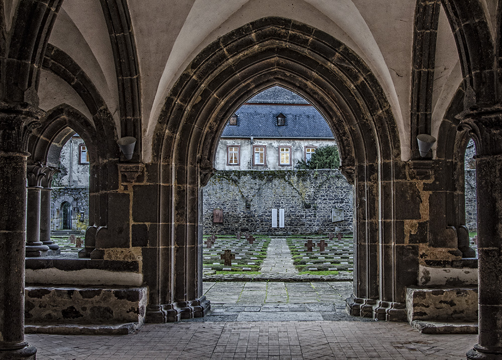 Kloster Arnsburg - im Kapitelsaal 2