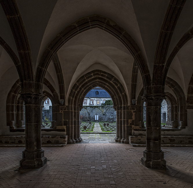 Kloster Arnsburg - im Kapitelsaal