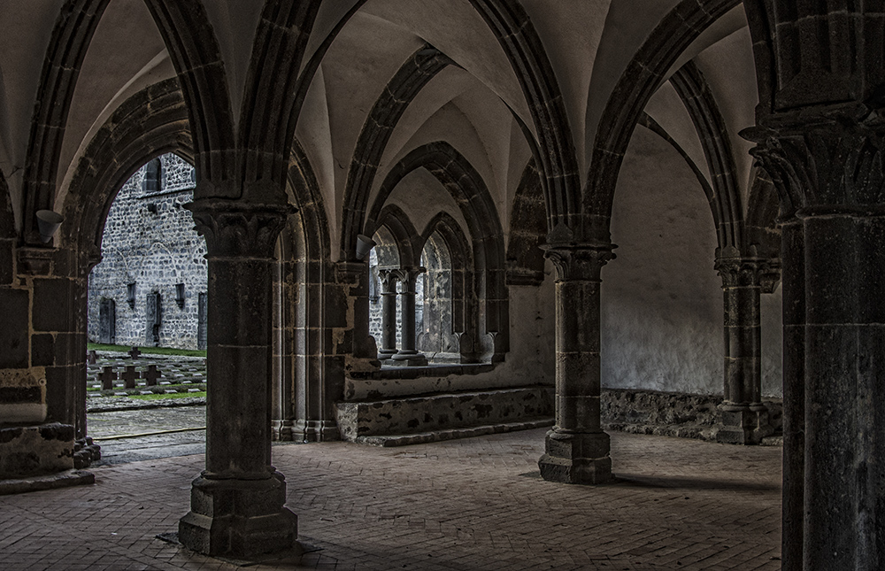 Kloster Arnsburg - im Kapitelsaal