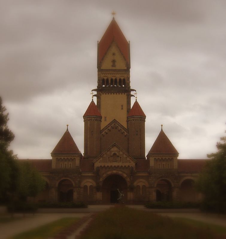 Kloster auf dem Friedhof zu Leipzig