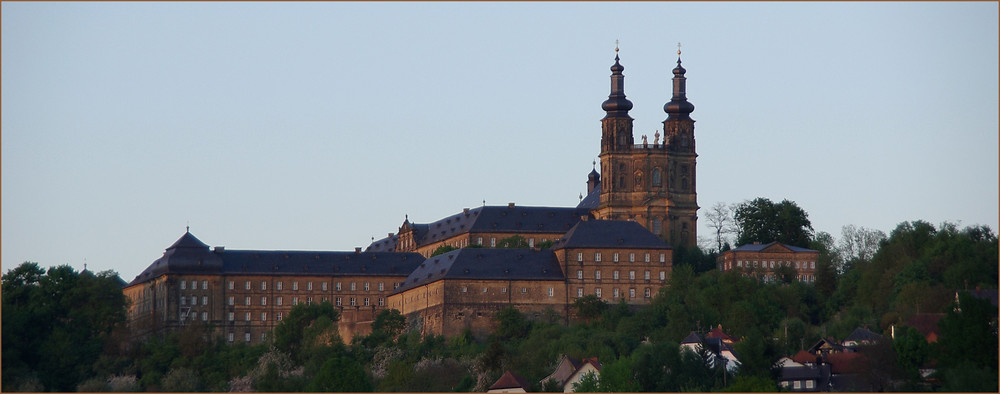 Kloster Banz im Abendlicht