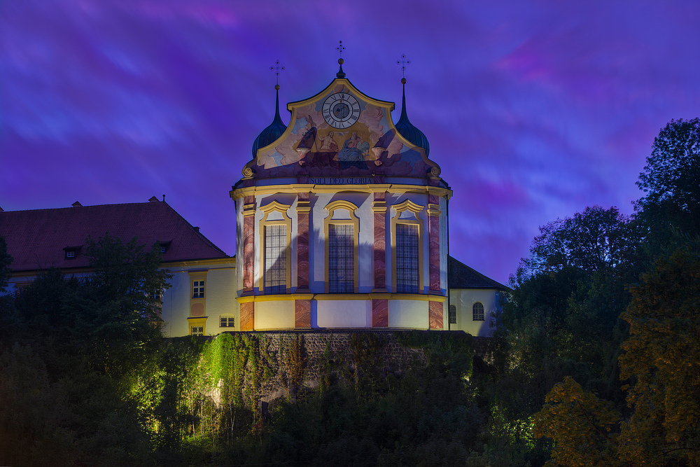 Kloster Baumburg in 32bit Foto & Bild bearbeitungs techniken, hdri