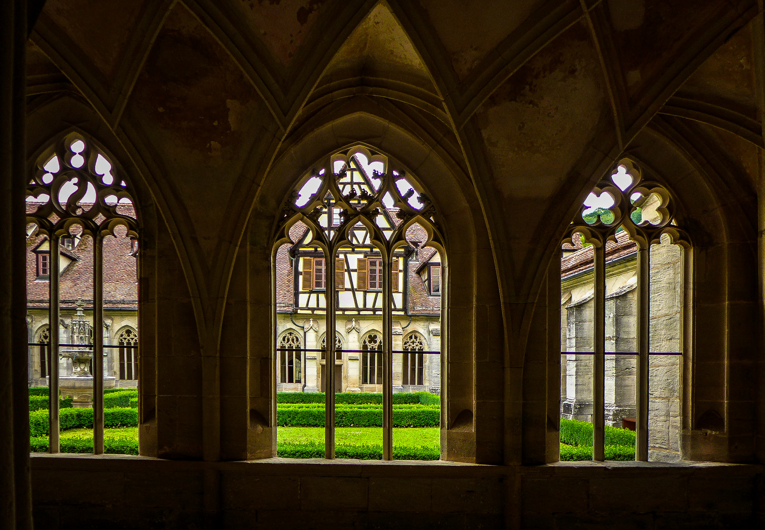 Kloster Bebenhausen. Durchblick