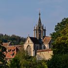 Kloster Bebenhausen kurz vor 10 Uhr - Abbaye de Bebenhausen peu avant 10 heures