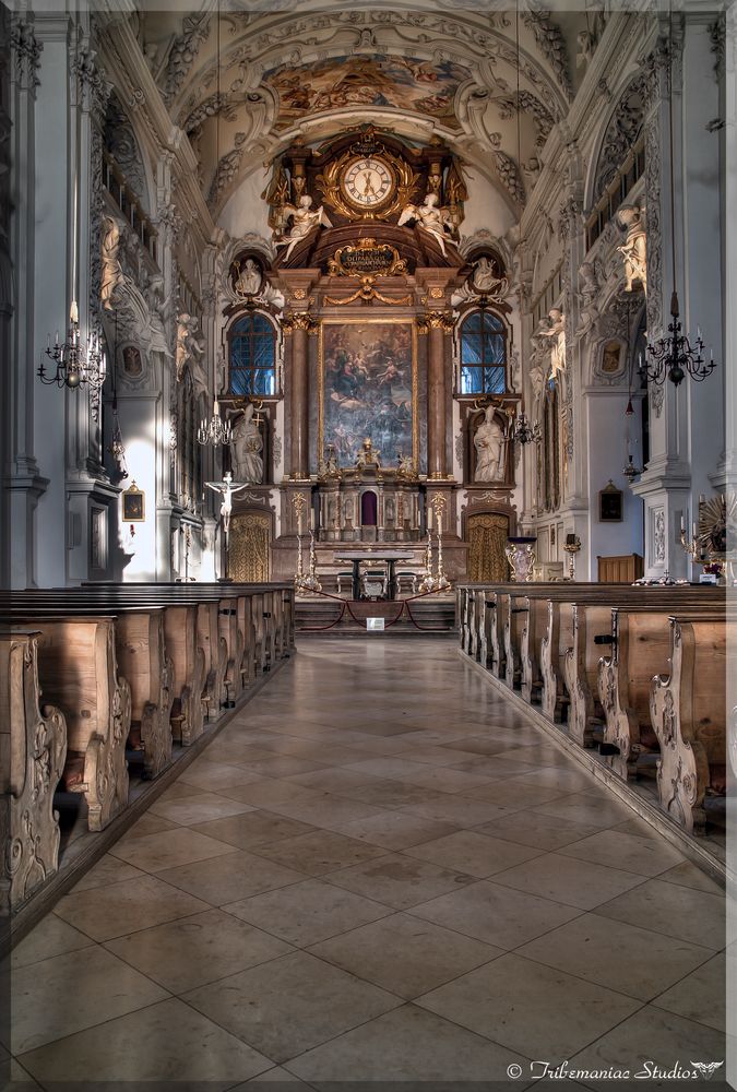 Kloster Benediktbeuern Innenansicht I