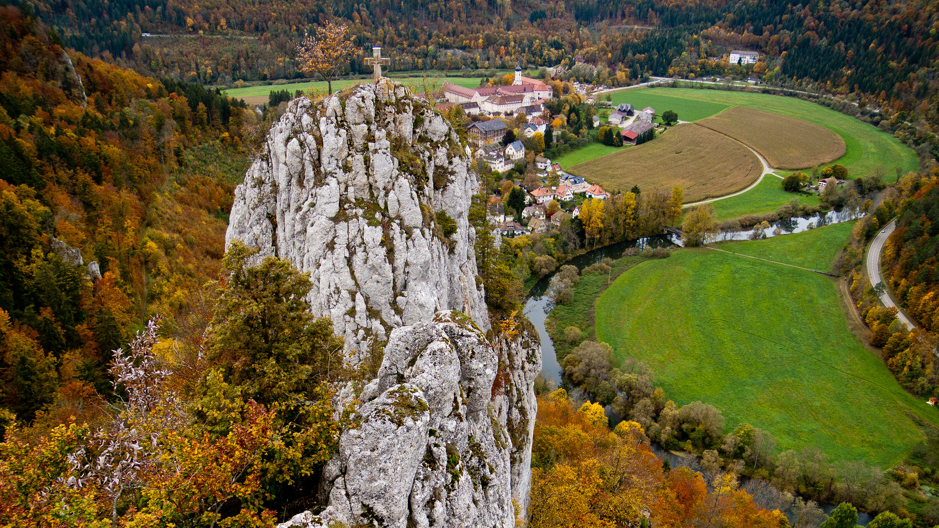 Kloster Beuron Foto & Bild landschaft, bach, fluss & see, flüsse und