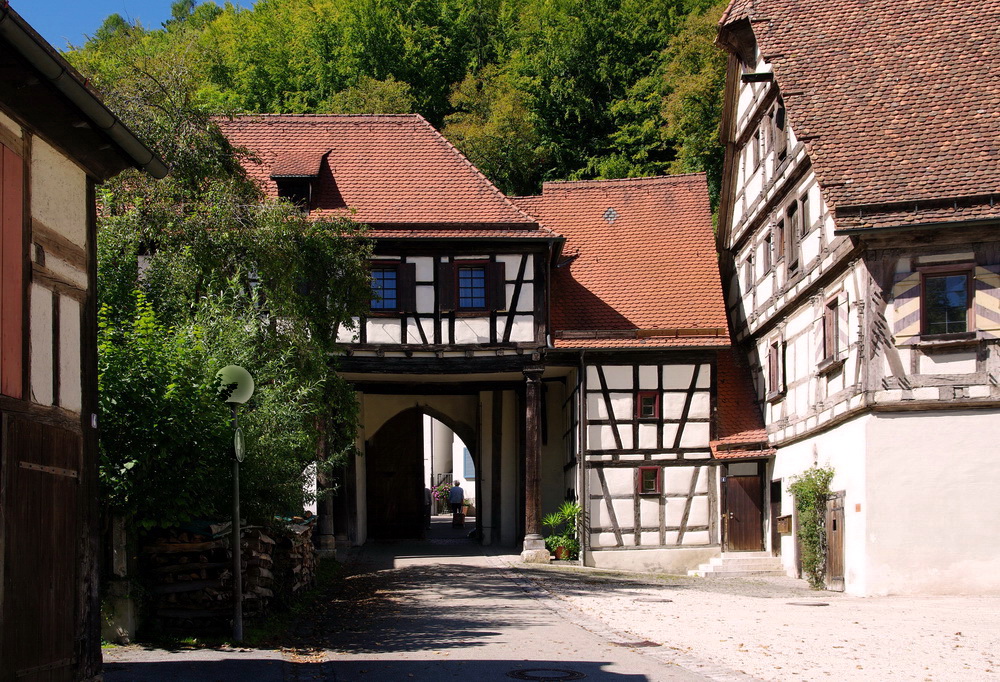 Kloster Blaubeuren, das Torhaus.