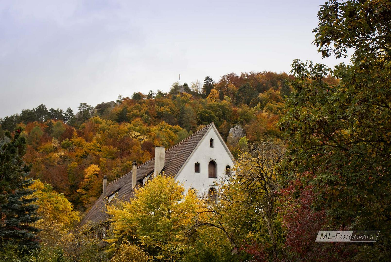 Kloster Blaubeuren im  Herbst Kleid
