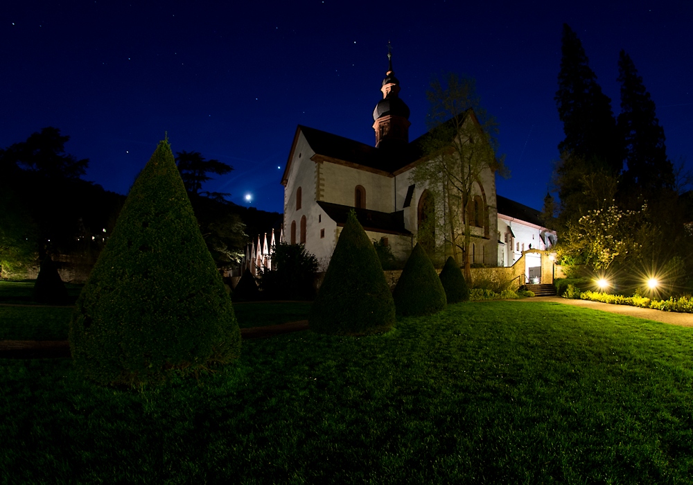 Kloster Eberbach bei Nacht 1