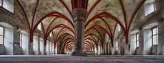 Kloster Eberbach, das Mönchsdormitorium