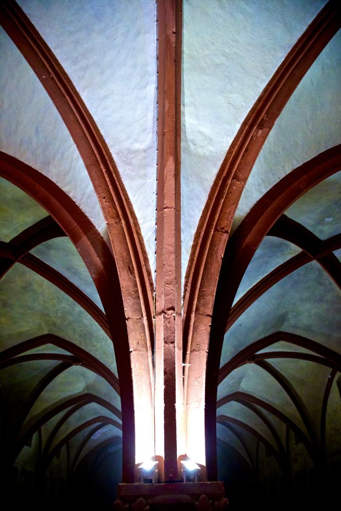 Kloster Eberbach Gewölbe Säule
