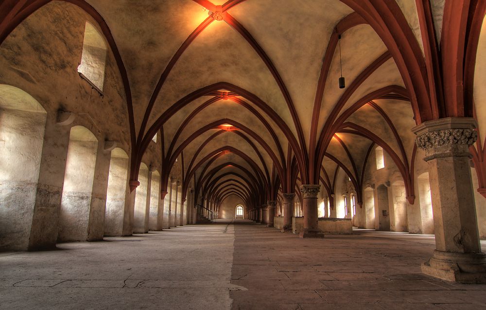 Kloster Eberbach - Mönchsdormitorium