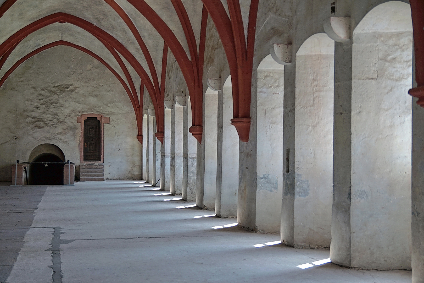 Kloster Eberbach - Schlafsaal der Mönche