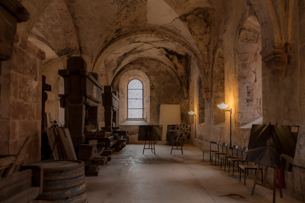 Kloster Eberbach-Weinpressen