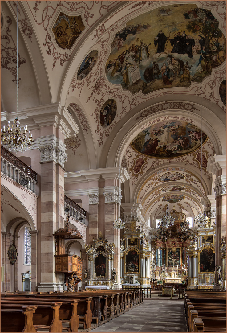 KLOSTER EBERSMÜNSTER-ELSASS.